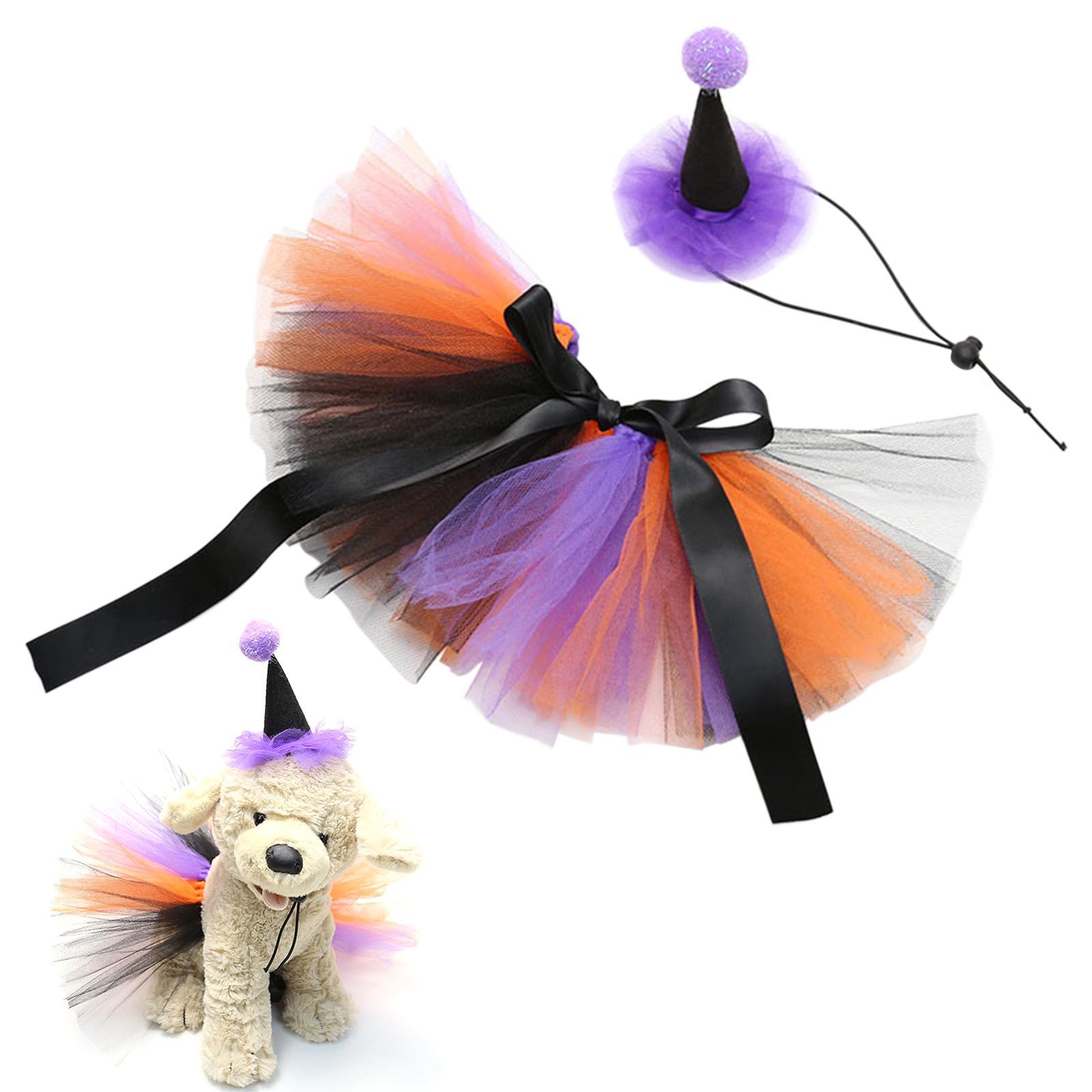 Cute Dog Dress Pet Costume Puppy Clothes Hat for Holiday Parties Decoration