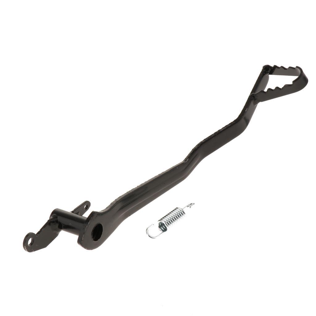 Black Rear Brake Foot Pedal Lever Shift For Kawasaki 50cc-125cc ATV Scooter