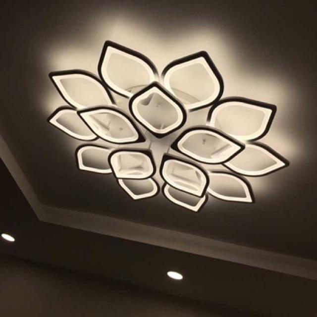 Đèn Ốp Trần Hoa Sen 15 Cánh