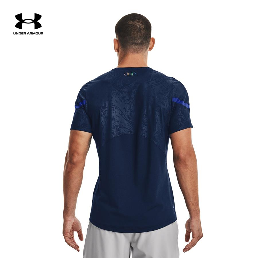 Áo thun tay ngắn thể thao nam Under Armour RUSH 2.0 EMBOSS SS - 1370318-408