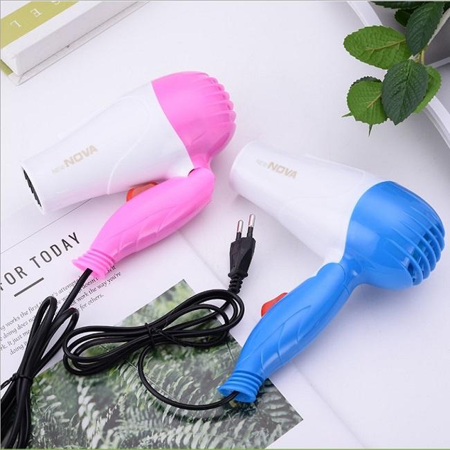 Máy sấy tóc mini tiện dụng Công suất 1000w nhỏ gọn tiện lợi khi mang đi du lịch