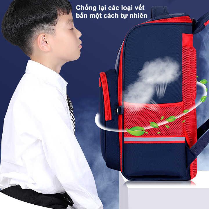 Balo Học Sinh Cao Cấp Siêu Nhẹ, Chống Thấm Nước Cao cấp size 42cm TX00297