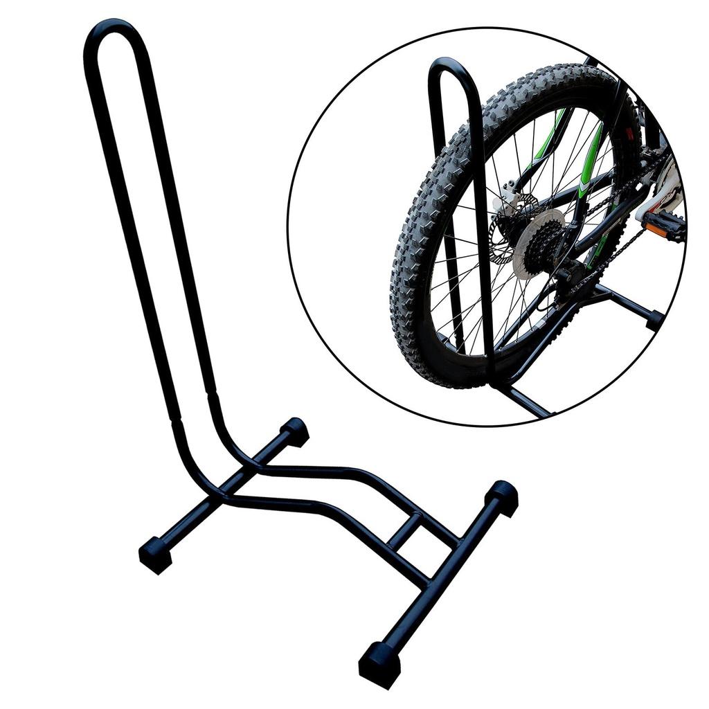 Treee 2 in 1 Bike Storage Holder L Plug Vertical Parking Rack Steel for Mountain Bikes