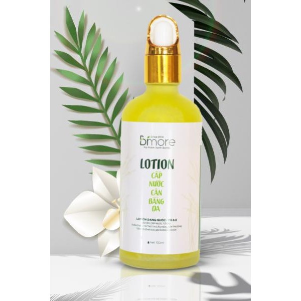 Lotion cấp nước cân bằng da Bimore thẩm thấu cao cân bằng pH cho da_100ml