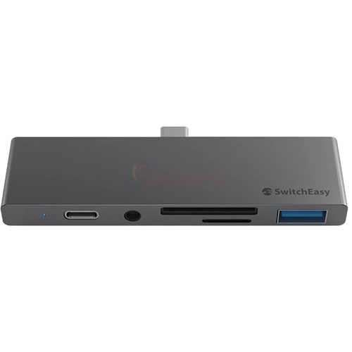 Cổng chuyển đổi SwitchDrive 6-in-1 USB-C Hub GS-105-202-253-101 - Hàng chính hãng