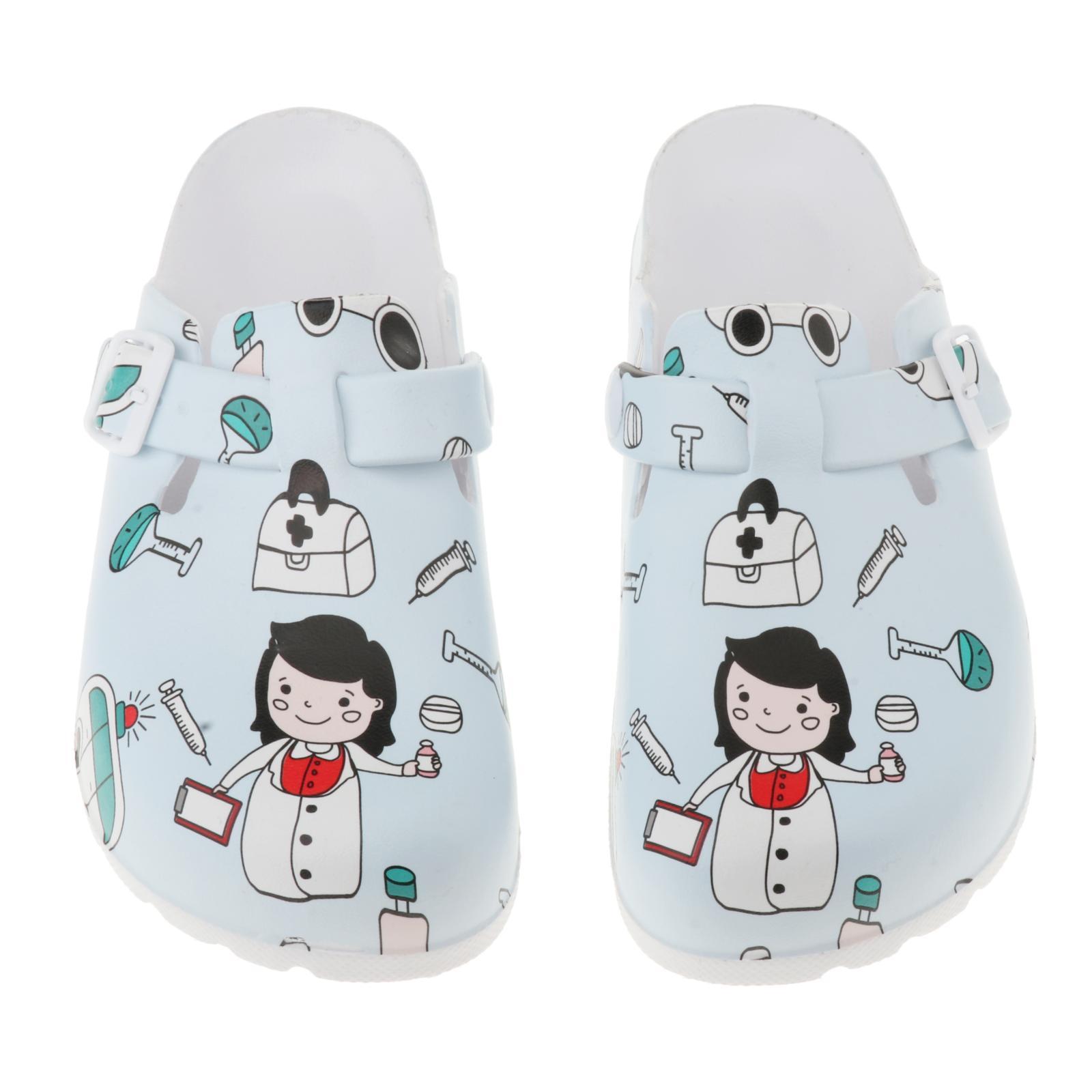 1 Pair Women's Work Clog | Work Shoes, Nurse Shoes, Chef Shoes Anti Slip Lightweight Women Slipers Summer Beach Sandals Footwear