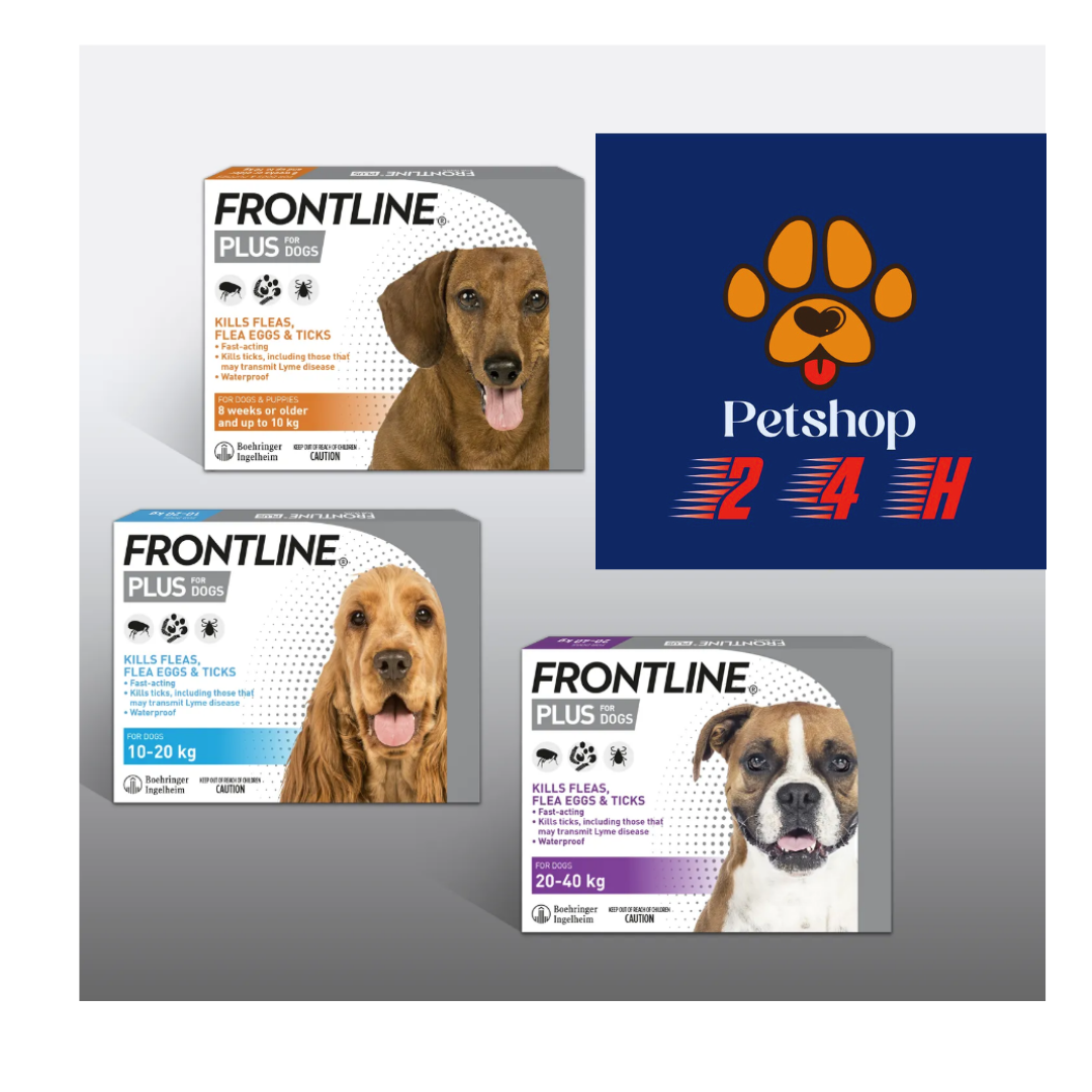 01 Ống lẻ FRONTLINE PLUS DOG nhỏ gáy cho Chó sạch ve rận, bọ chét