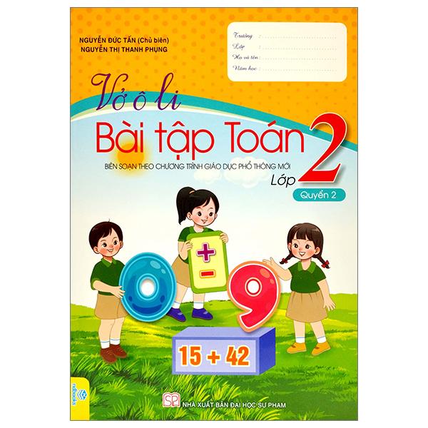 Vở Ô Li Bài Tập Toán 2 - Quyển 2