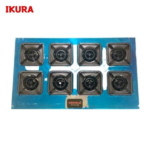 Bếp gas công nghiệp 8 họng chuyên mỳ cay , bánh xèo, bếp gas 8 lò. Hàng chính hãng