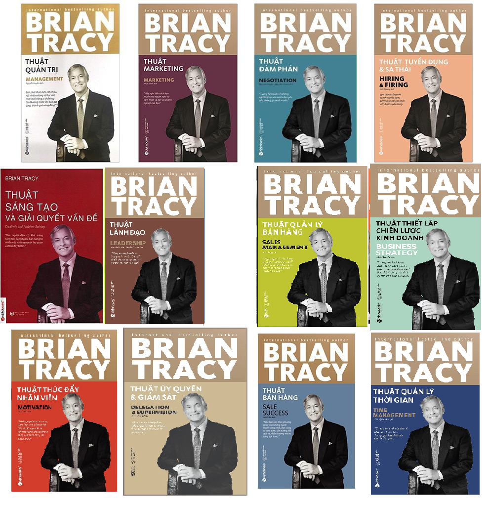 Bộ Sách Brian Tracy - Dành Cho Nhà Lãnh Đạo (Bộ 12 Cuốn)