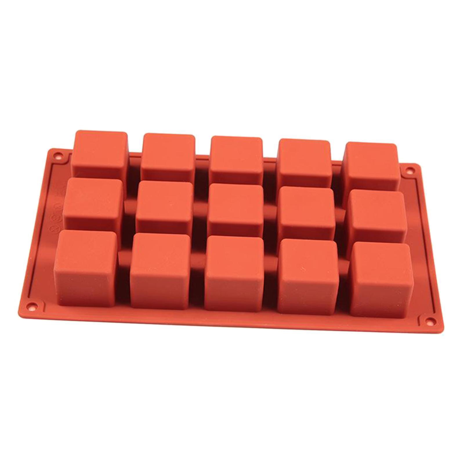 Square chocolate molds Pastry Tools Cupcake Baking Pan Kitchen Supply