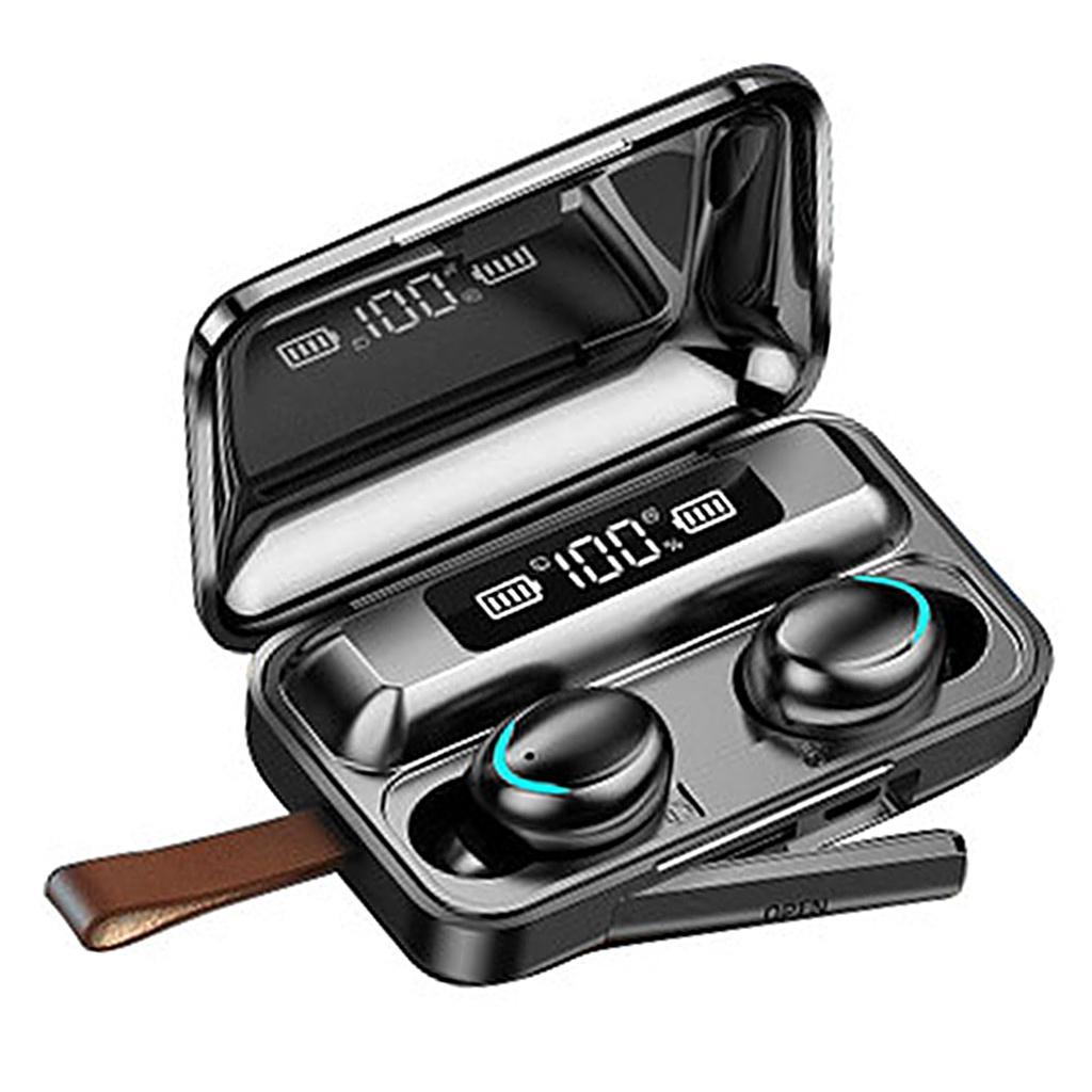 5.0 Earphones 9D Stereo Sports LED hands- earplugs