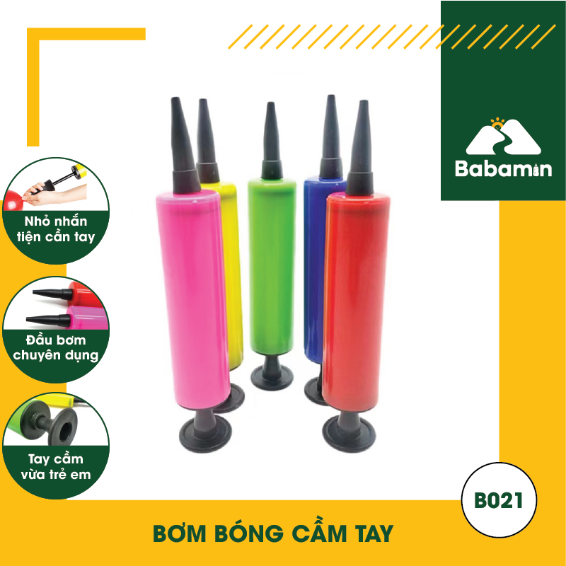 Bơm Bóng, Bơm Hơi, Bơm Phao Cầm Tay - B021