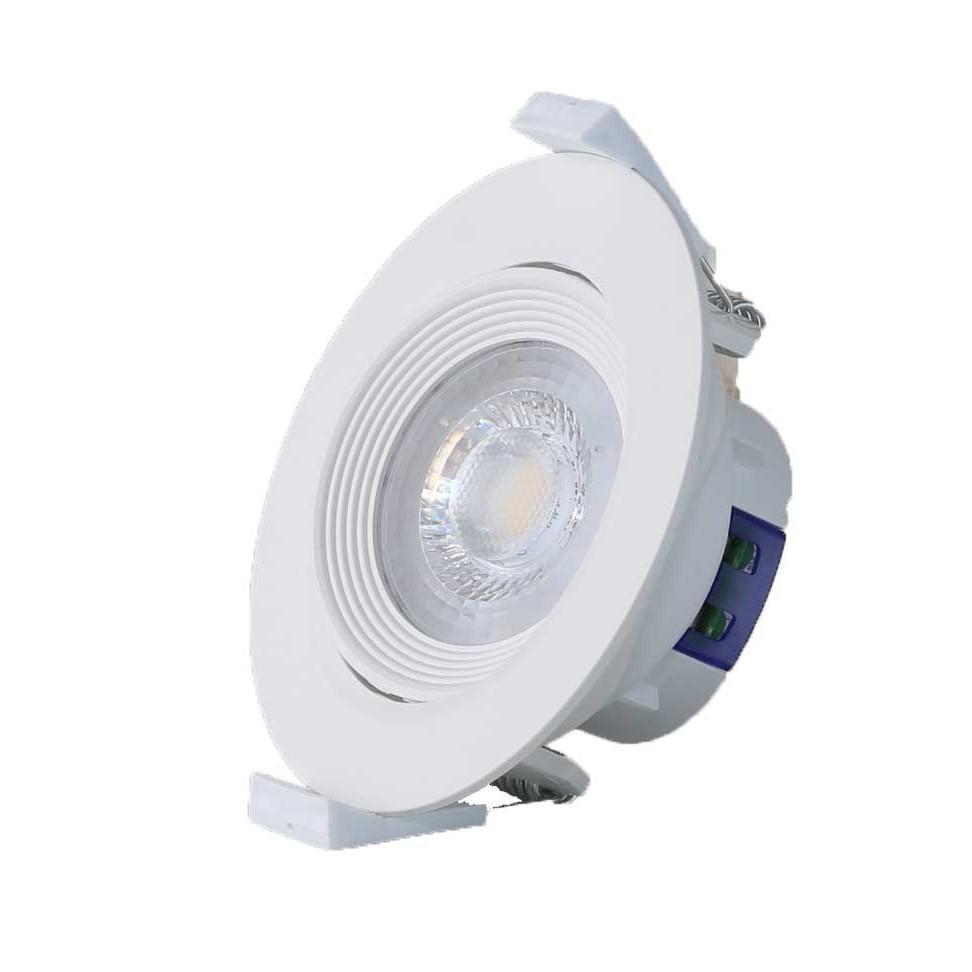 Đèn LED âm trần xoay góc 6,5W Rạng Đông khoét lỗ 76mm