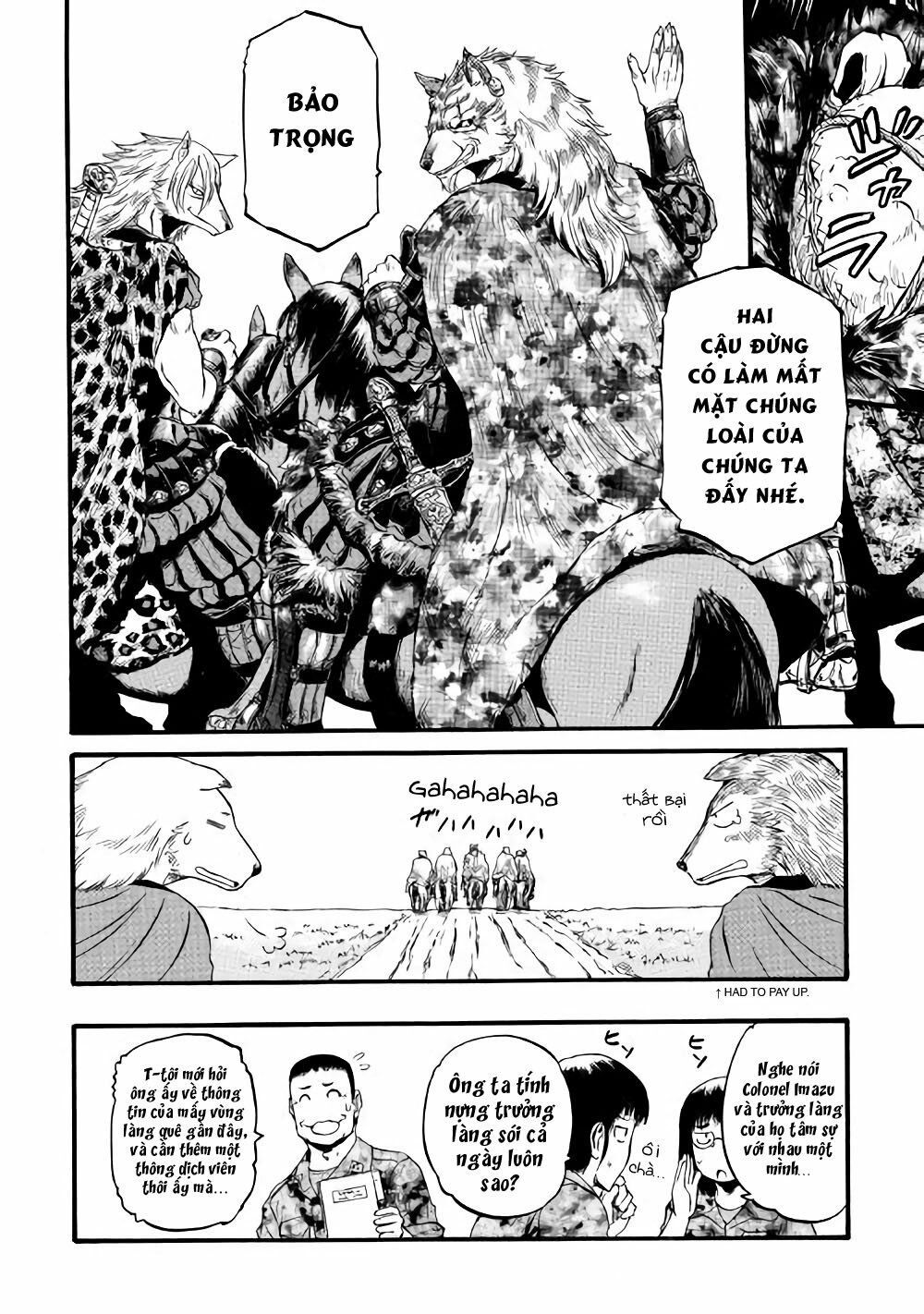 gate - jietai kare no chi nite, kaku tatakeri chapter 69.5 12