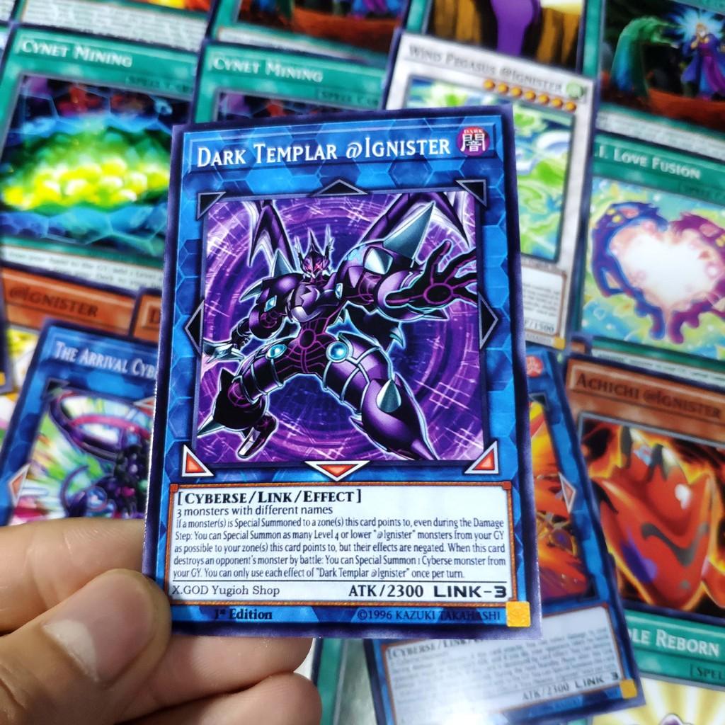 Bài Yugioh ️️ Thẻ bài Yugioh VRAINS Ignister deck 54 lá