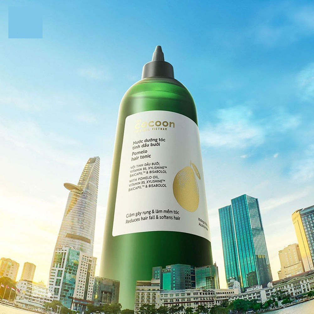 Bigsize - Nước dưỡng tóc tinh dầu bưởi Cocoon giúp giảm gãy rụng &amp; làm mềm tóc 310ml