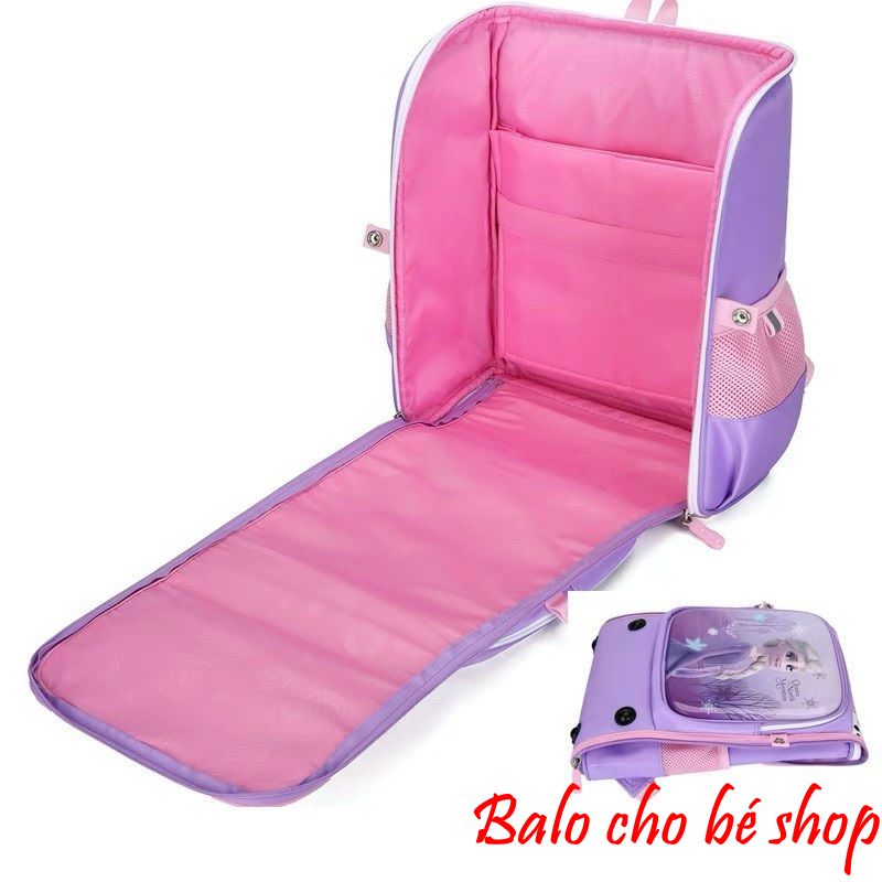 Balo học sinh cấp 1 cho bé gái tiểu học từ lớp 1-5 hàng cao cấp siêu nhẹ, chống nước.