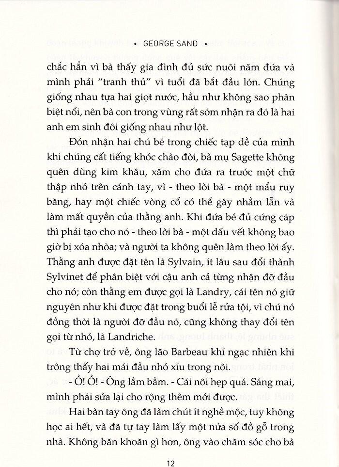 Cô Bé Fadette (Tái Bản)