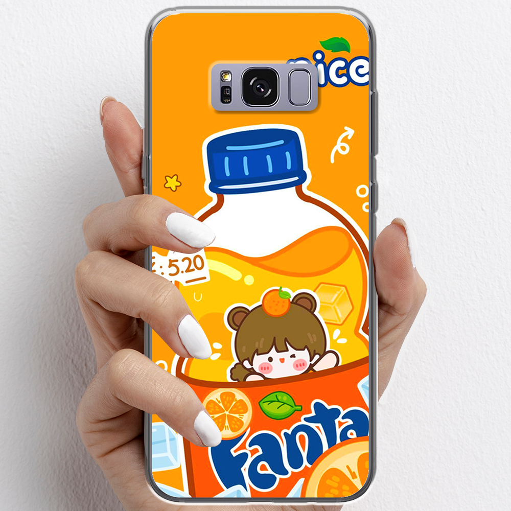 Ốp lưng cho Samsung Galaxy S8, Samsung Galaxy S8 Plus nhựa TPU mẫu Nước cam