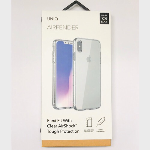 Ốp lưng cho iPhone XS MAX hiệu UNIQ Air Fender Tpu chống sốc - Hàng nhập khẩu