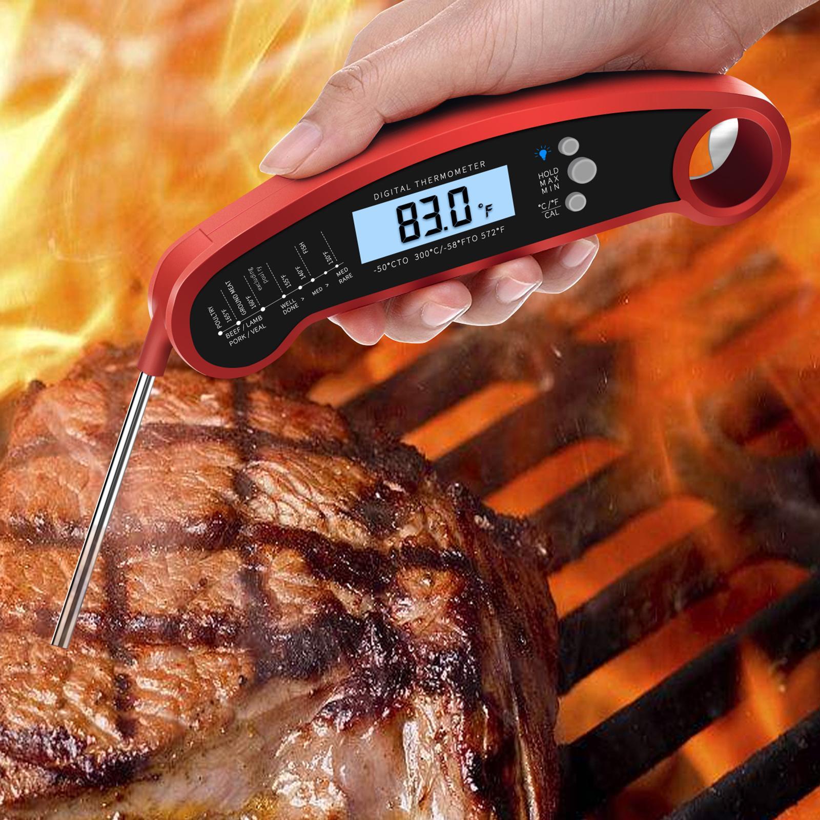 Kitchen BBQ Thermometer Precision Grill Thermometer for BBQ Deep Fry