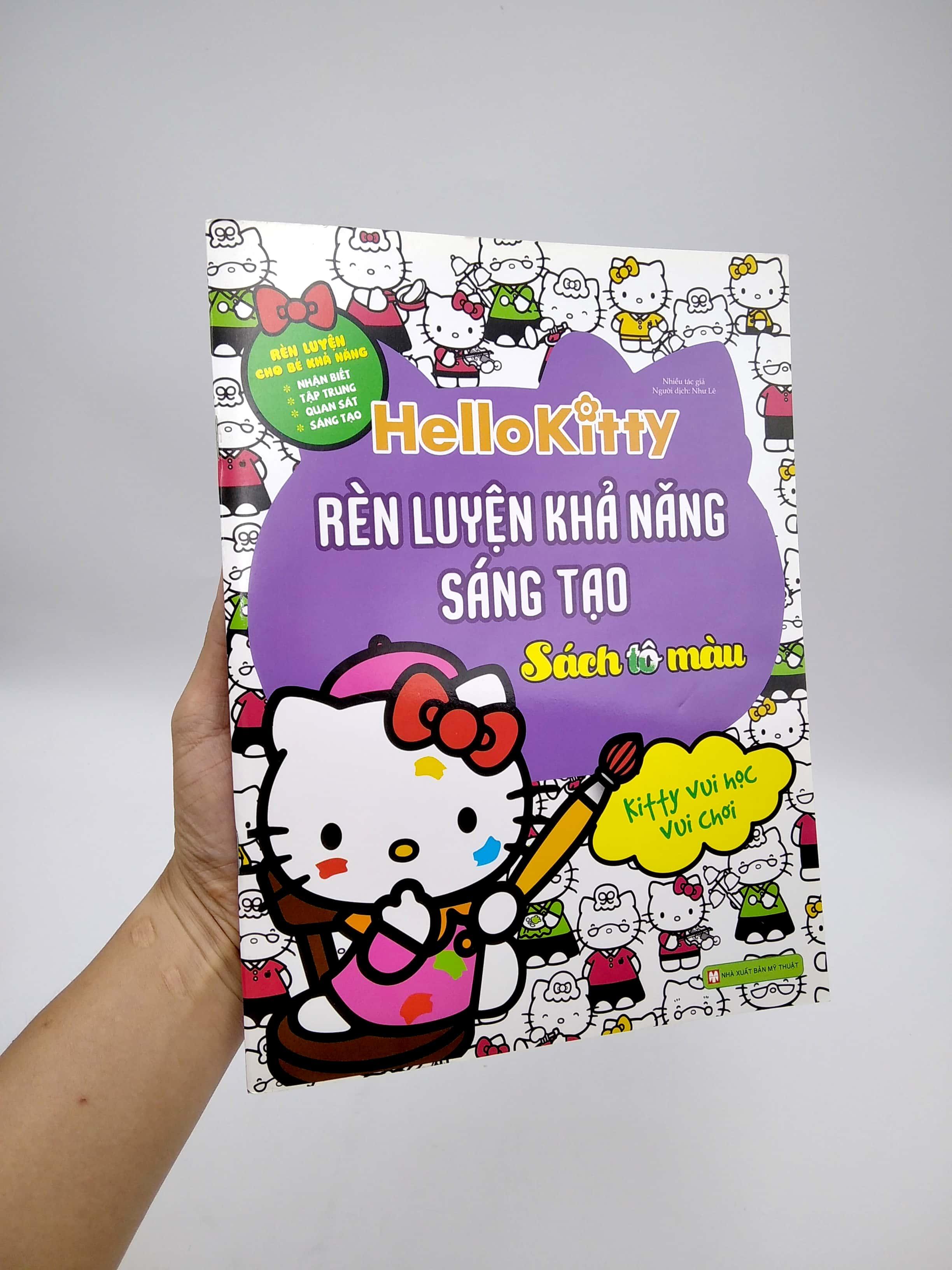 Sách Hello Kitty - Rèn Luyện Khả Năng Sáng Tạo  - Bản Quyền