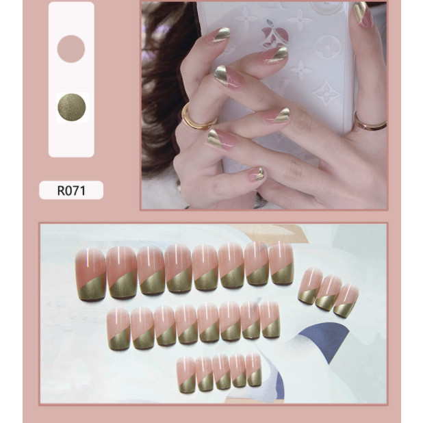 Bộ 24 móng tay giả nail thơi trang như hình