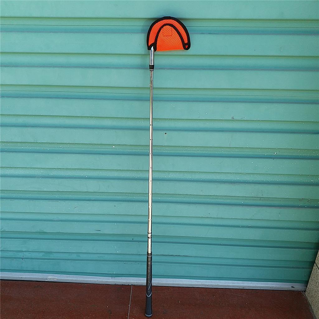 2-5pack Mallet Putter Head Cover Headcover Protector Bag Golf Accessories Orange