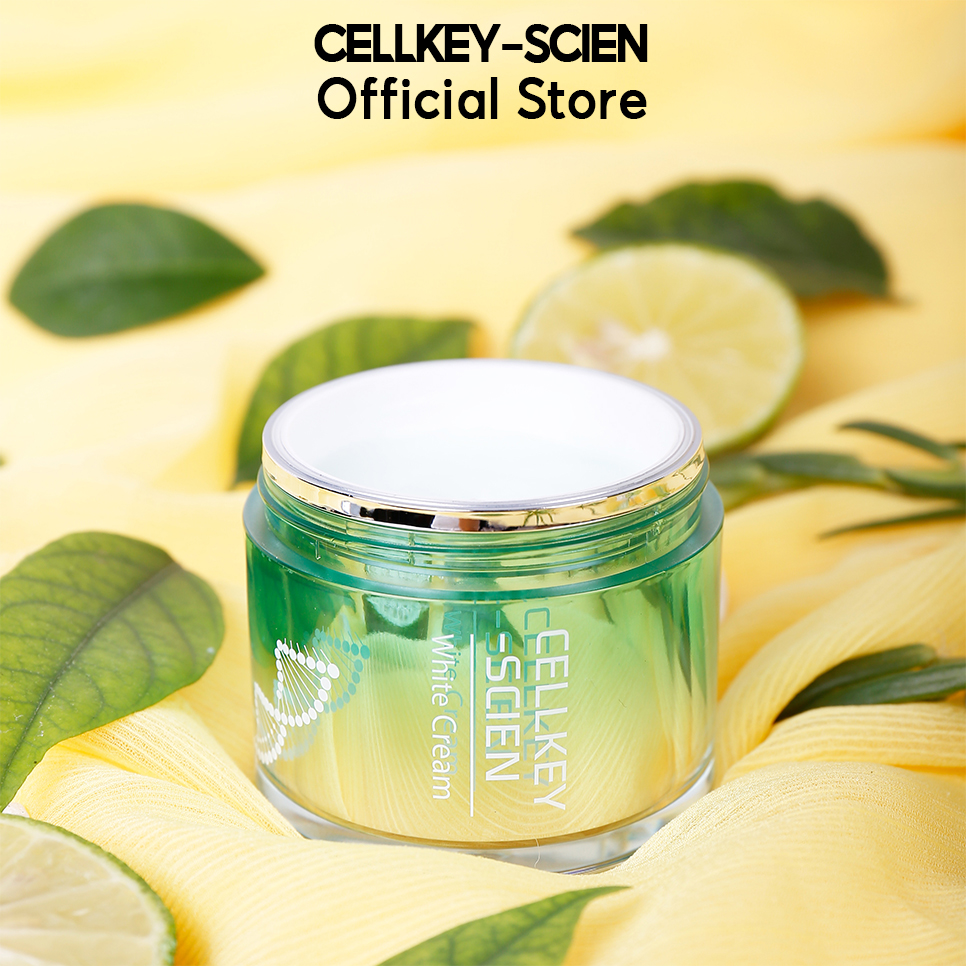Combo 2 Kem Dưỡng Ẩm Trắng Da Ban Đêm Tế Bào Gốc Phục Hồi Trẻ Hoá Da Và Chống Lão Hoá Cellkey-Scien White Cream