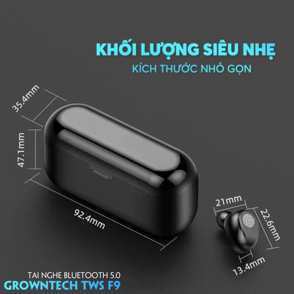 Tai nghe Không Dây Bluetooth V5.0 F9 TWS Chống Nước Tai Nghe Nhét Tai Màn Hình Hiển Thị LED Với Micro Với 2000 MAh