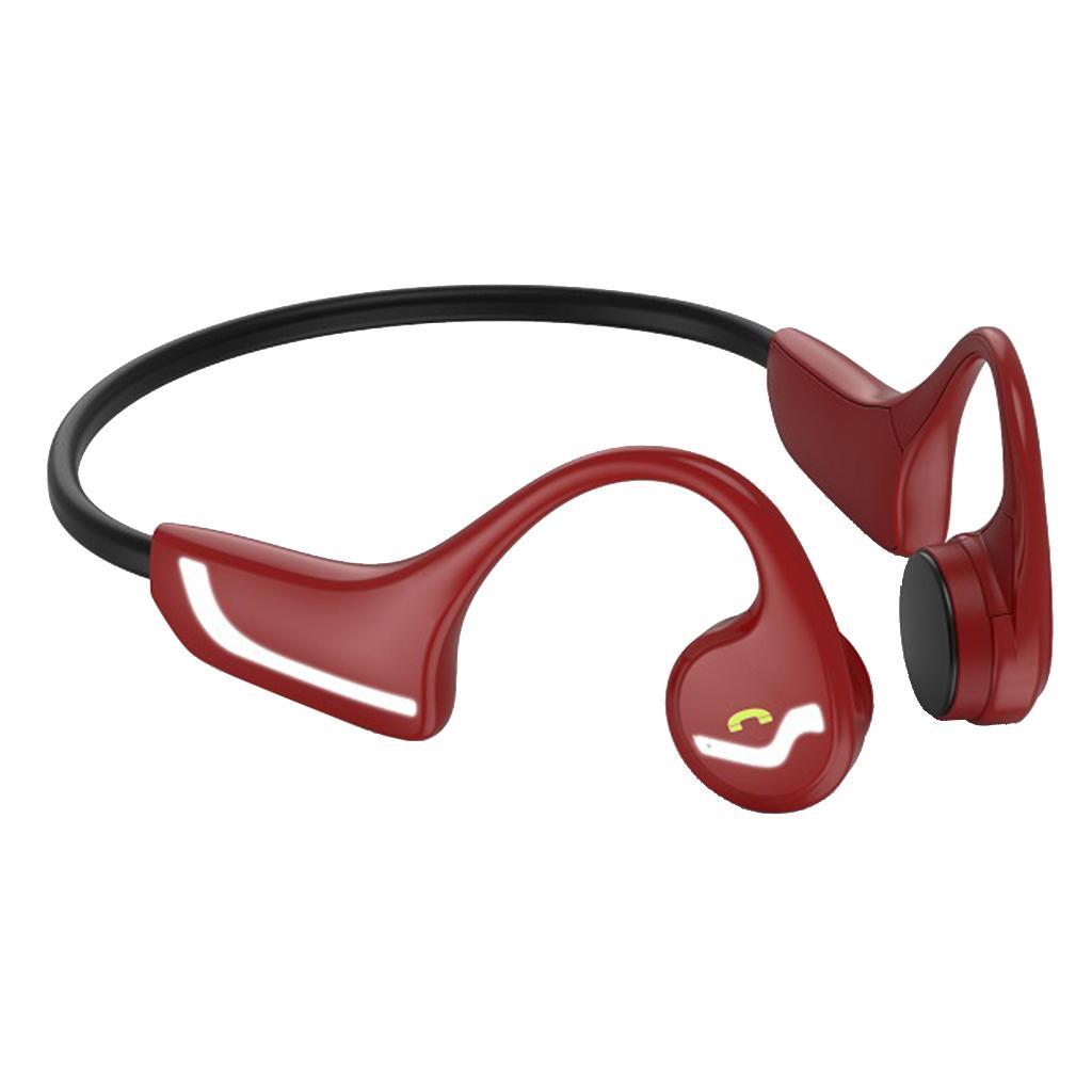 Bluetooth Bone Conduction Headphones Waterproof Music Earphone Ear Hook