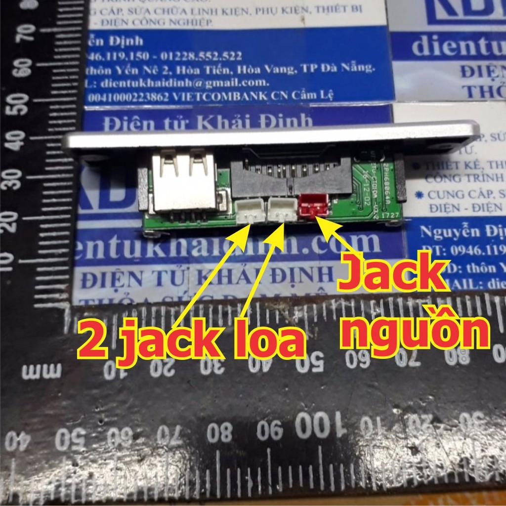 Module Giải Mã MP3, SD, USB OUT: 2x3W + REMOTE (LÀM MÁY NGHE NHẠC) D4A4 kde4331