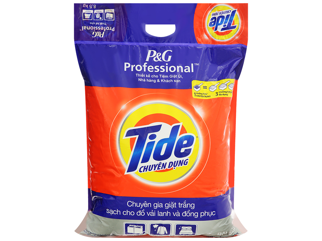 Bột giặt Tide Trắng sạch chuyên dụng Downy 9KG
