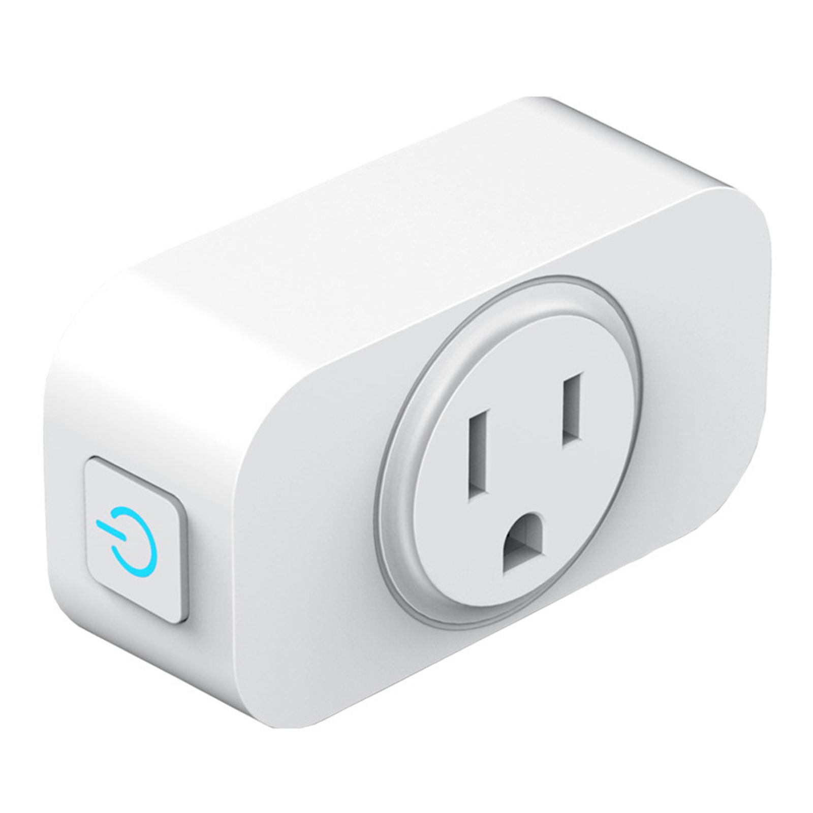 Mini Smart Plug WiFi Power Socket US Tuya APP Remote Control Timer, Voice Control Compatible with Amazon Alexa and for Google Home/Nest IFTTT