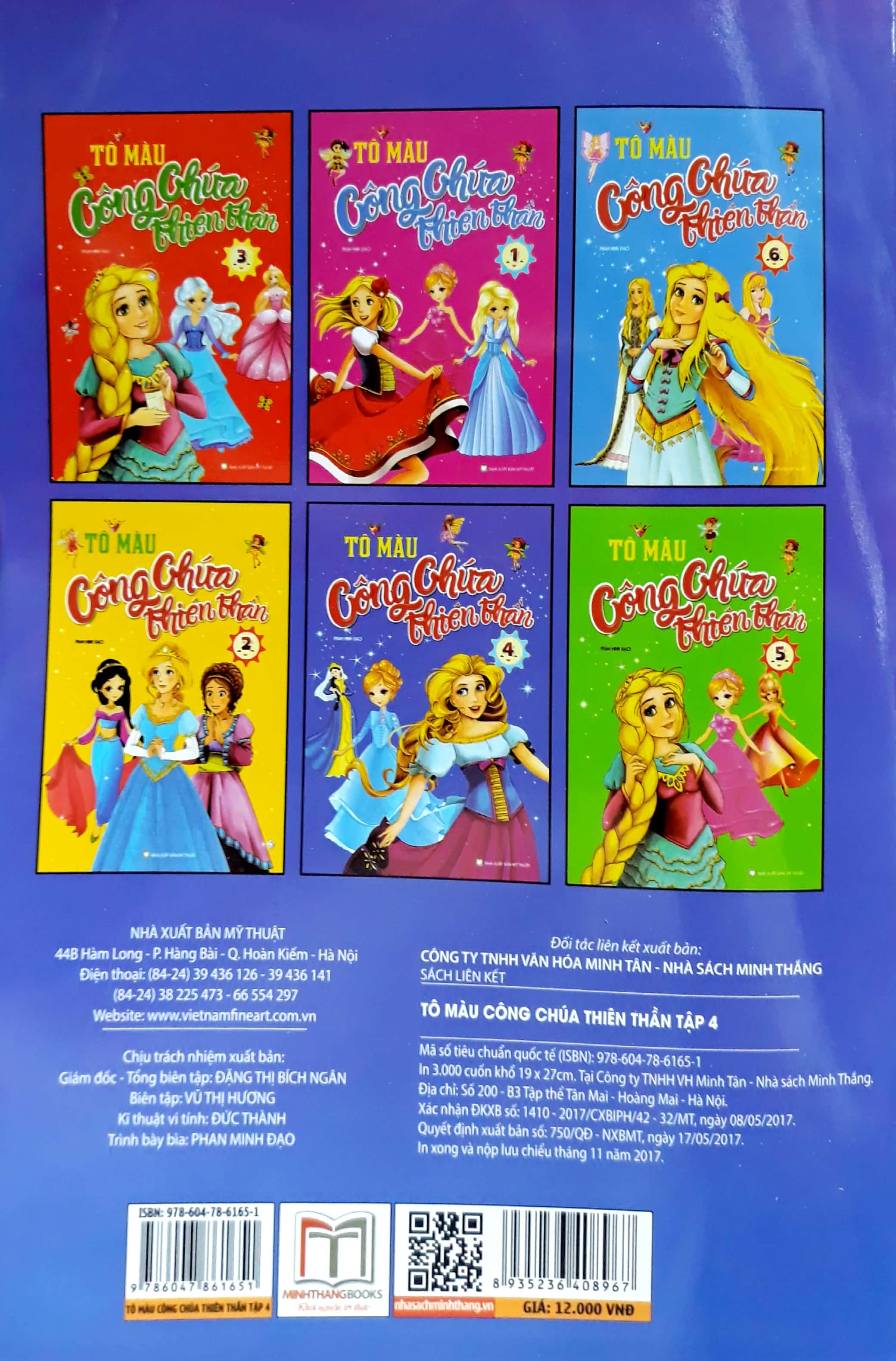 Tô Màu Công Chúa Thiên Thần