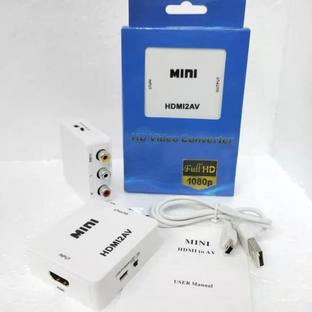 Bộ Chuyển Đổi HDMI Sang AV Full HD 1080 - HD Video Converter - HDMI2AV