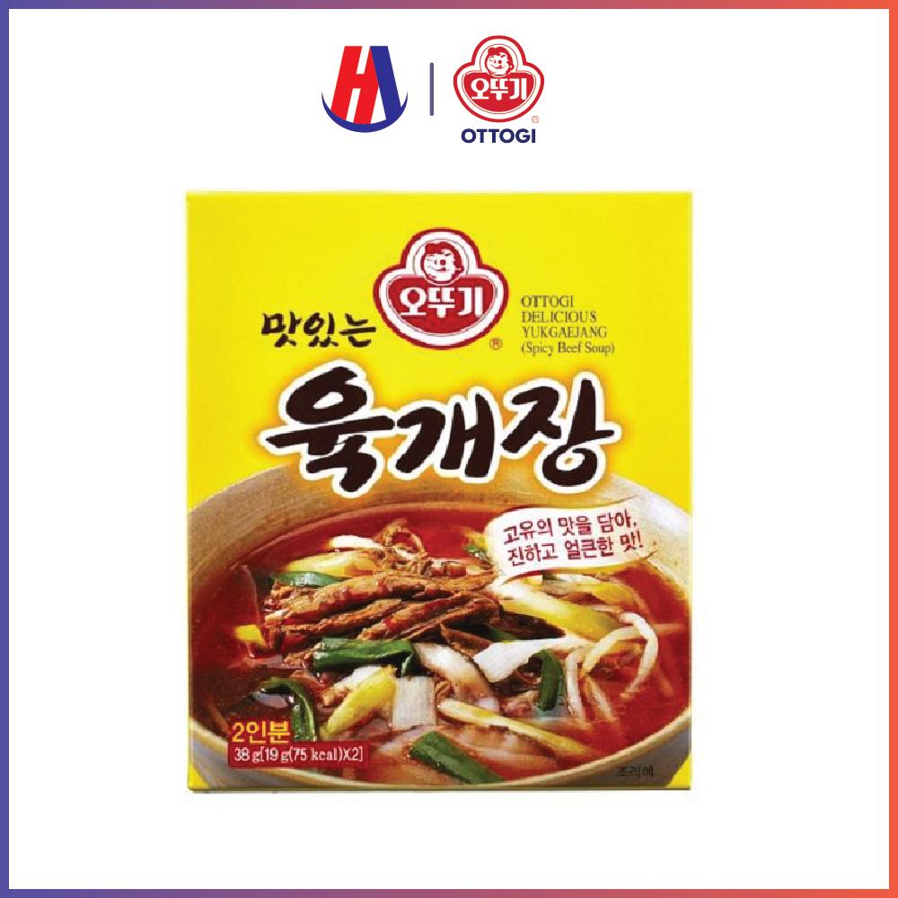 Súp Thịt Bò Cay Ăn Liền Ottogi 38g