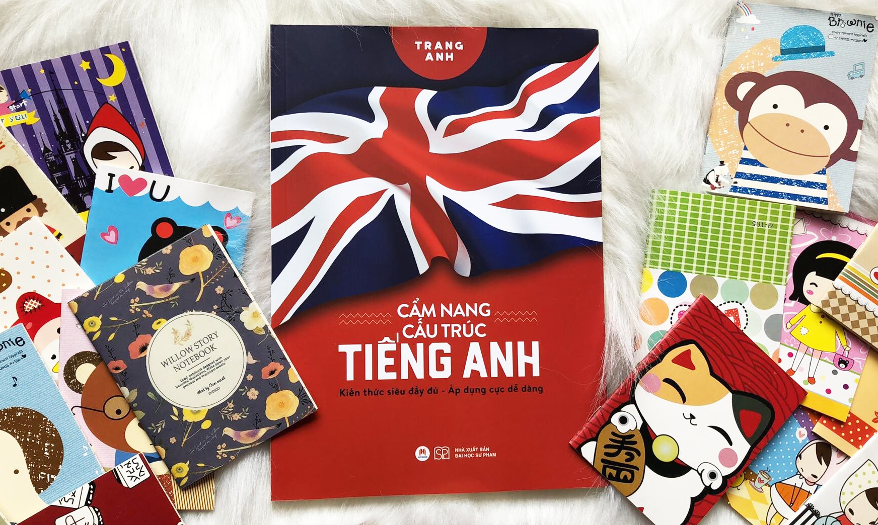 Cẩm Nang Cấu Trúc Tiếng Anh - Kèm Sổ Tay Mini Siêu Dễ Thương