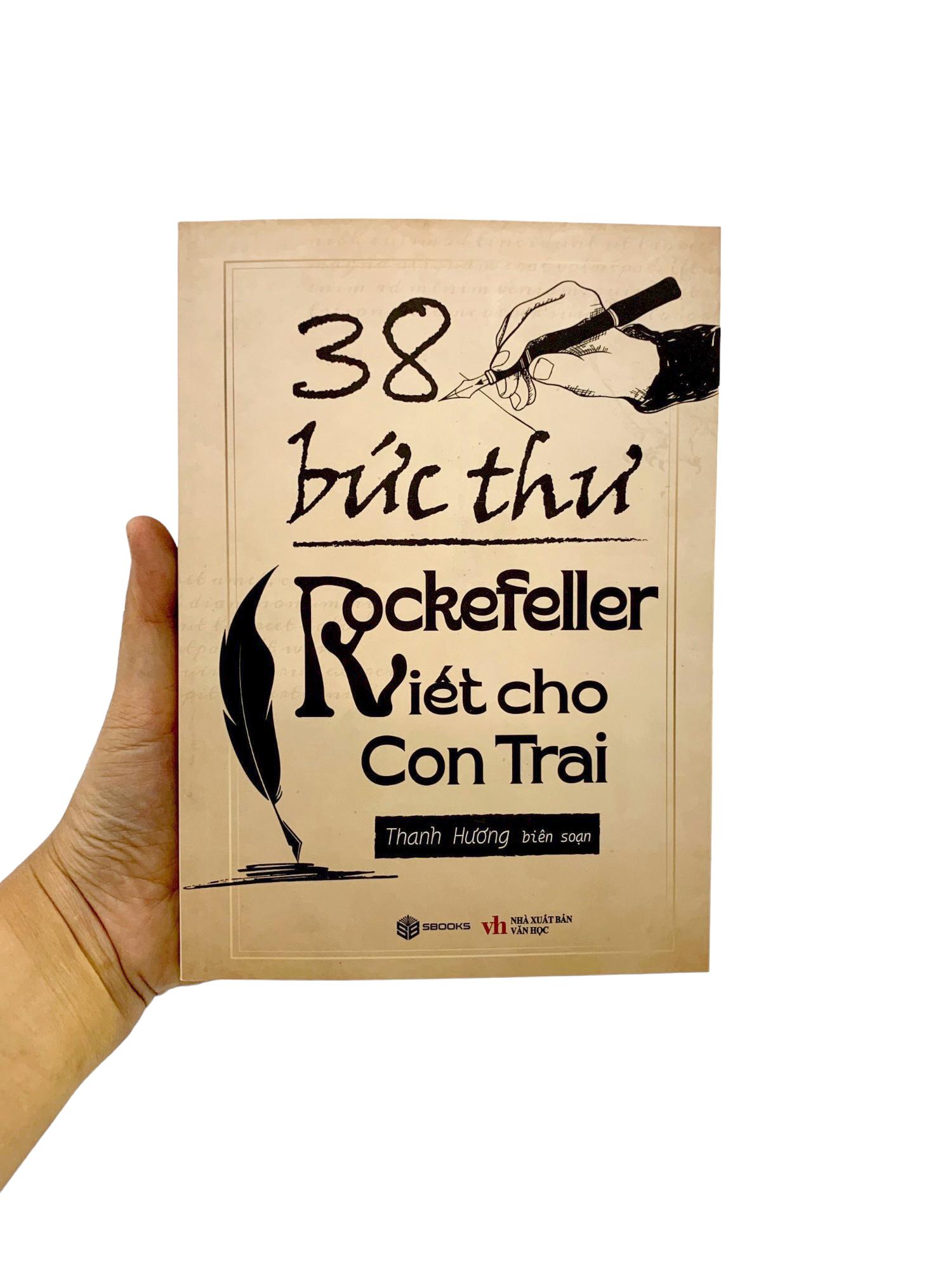 Sách 38 Bức Thư Rockefeller Gửi Cho Con Trai