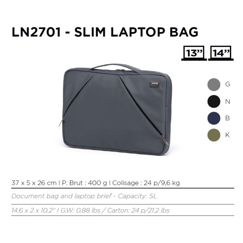 Bao laptop chống sốc LEXON size 13inch - PREMIUM+ SLIM LAPTOP BAG - Hàng chính hãng