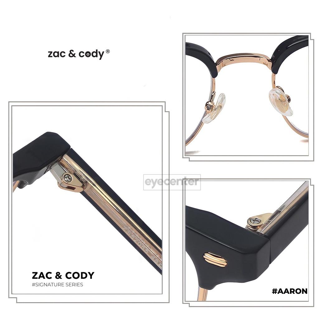 Gọng kính cận nam nữ A51-S chính hãng AARON by ZAC & CODY nhập khẩu Eye Center Vietnam