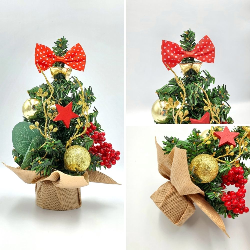 Cây Thông Nhí TNM04 Cây 20cm Trang Trí Giáng Sinh Cây Thông Noel