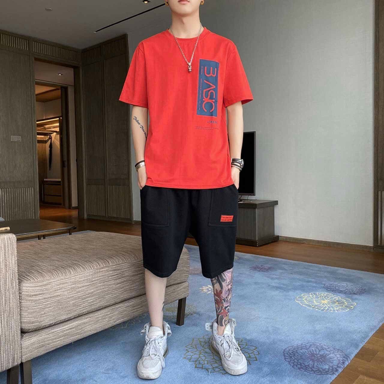 Đồ bộ nam hotfrend phong cách Hàn Quốc chất thun mè mềm mịn bao đẹp giá rẻ