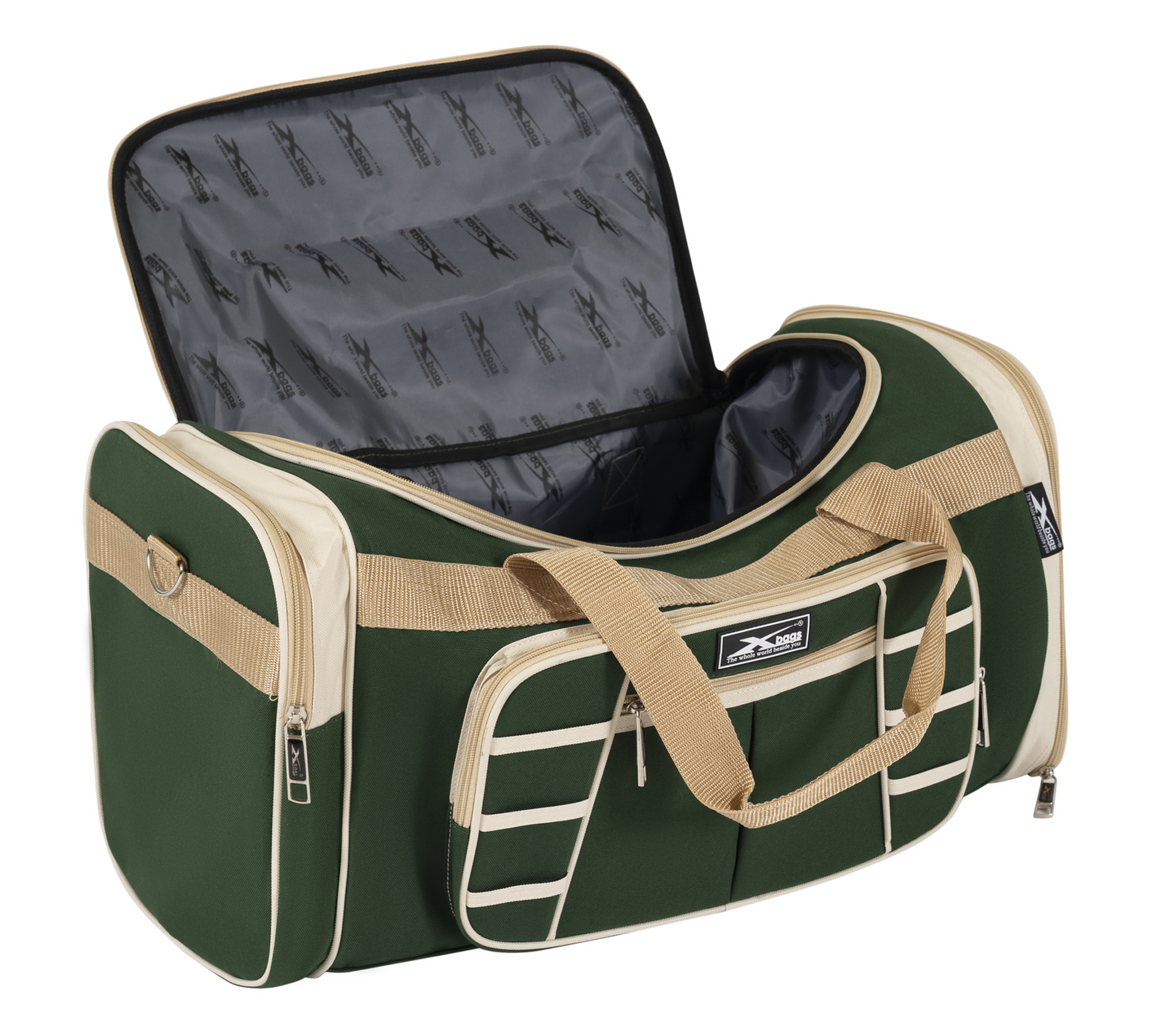Túi Du Lịch Đi Phượt Xbags Stylish – Túi Du Lịch Cao Cấp Sang Trọng, Có Ngăn Đựng Giày Riêng Tiện Lợi XB6006