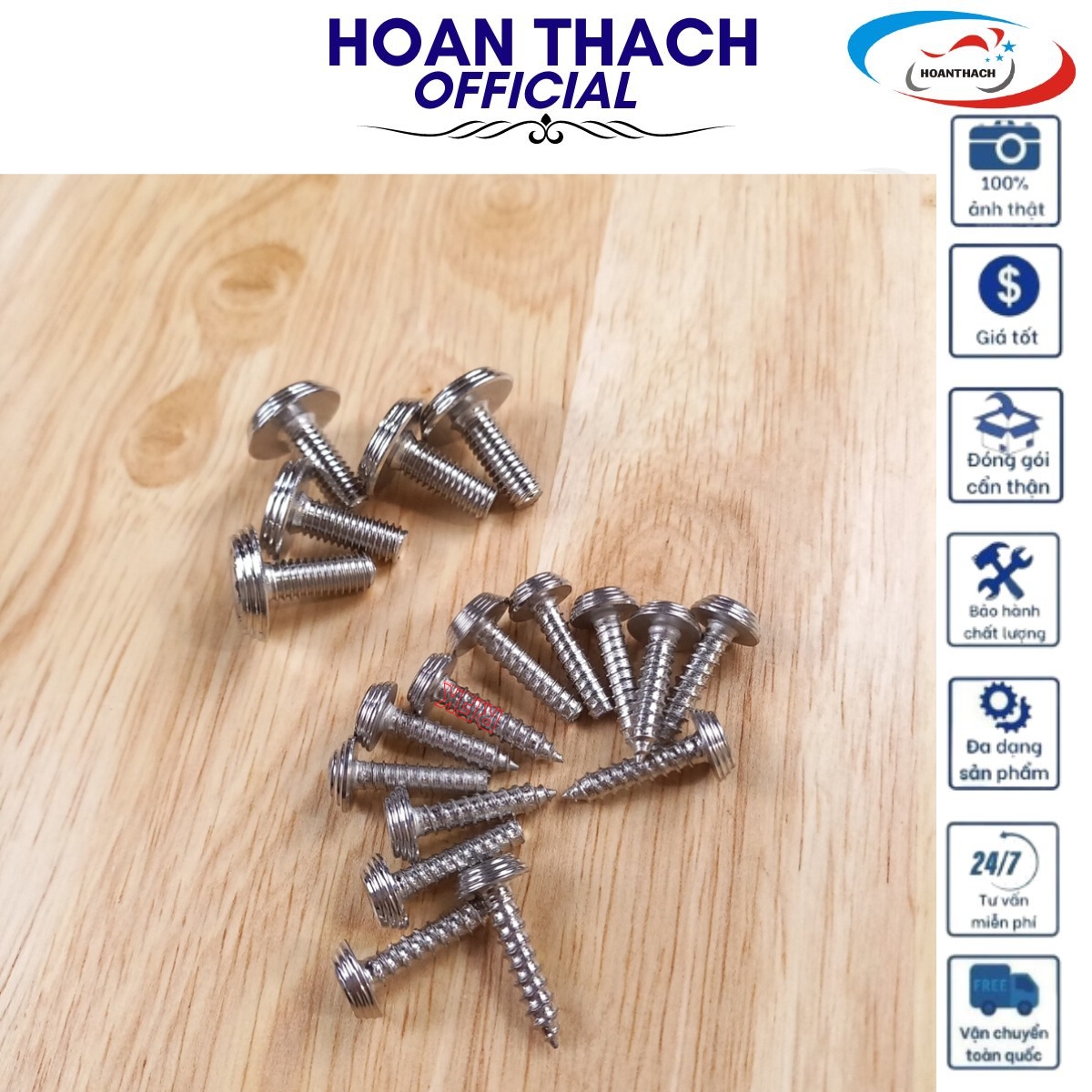 Bộ ốc áo mẫu thái Inox 304 cho xe máy Air Blade 2016 ( 18 con ), HOANTHACH SP017375