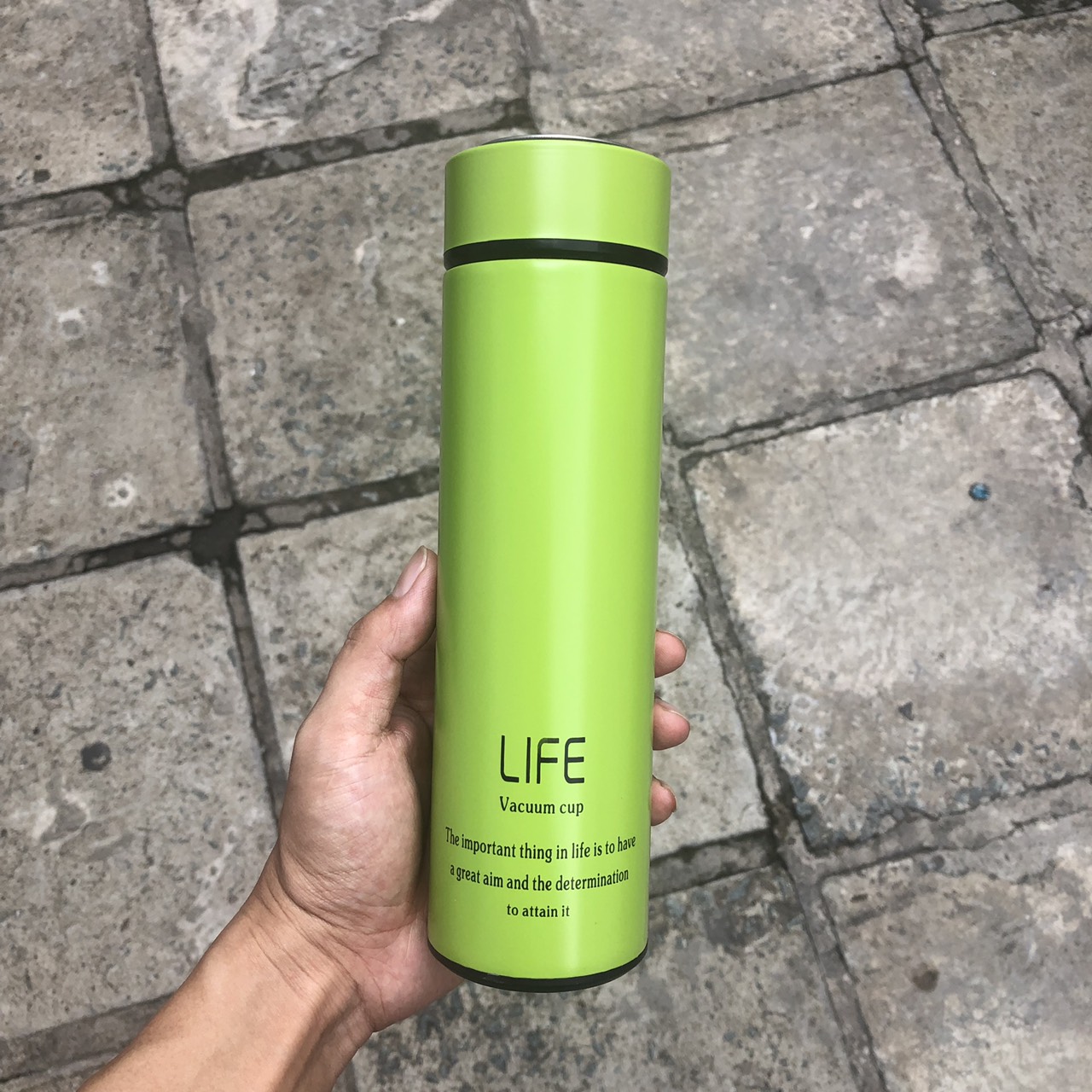 Bình Giữ Nhiệt INOX LIFE - 450ml - Chất Liệu Cao Cấp - Sang Trọng - An Toàn Cho Người Sử Dụng