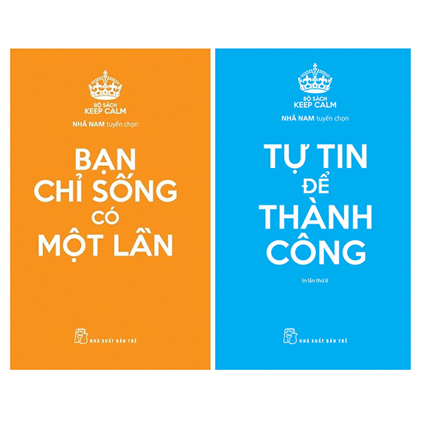Combo Bạn Chỉ Sống Có Một Lần Và Tự Tin Để Thành Công