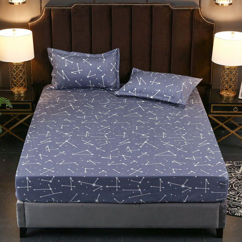 Chống Thấm Nước Bedsheet Drap Giường 2 Người Waterpro Nệm Lót Cặp Đôi Có Thể Điều Chỉnh Ga Giường 150 Ga Giường Nệm Bao 160x 200