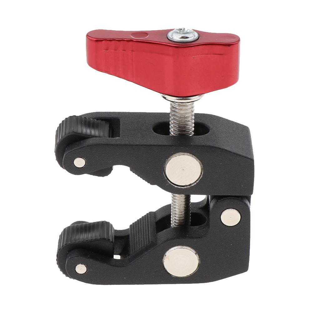 Super Clamp Clamp Photography with 1/4 Inch And 3/8 Inch Threaded Rod Clamp